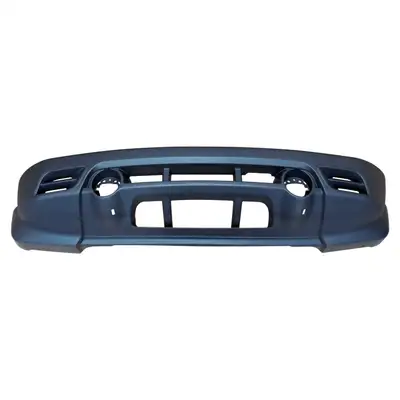 Crown Automotive Jeep Replacement Front Bumper Fascia; Front Lower; Incl. Fog Lamps; w/o Tow Hooks; w/o Chrome Trim Under Fog Lights;