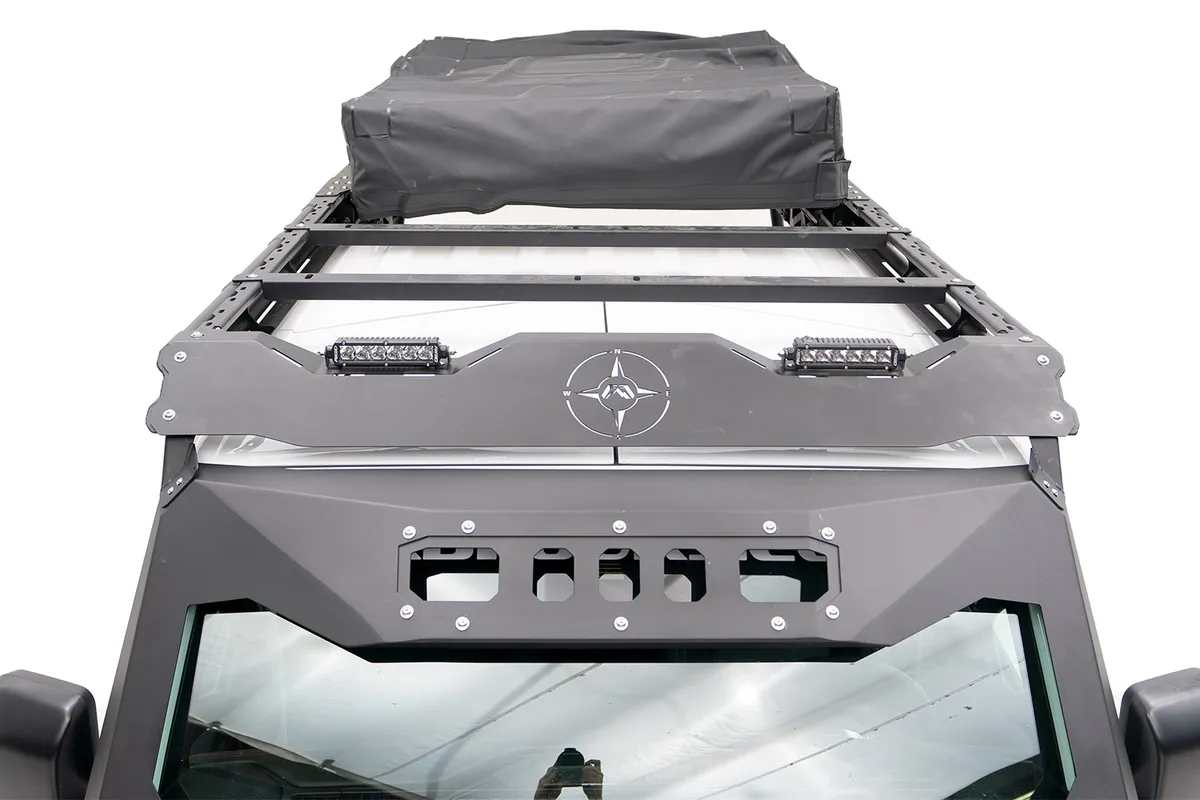 Fab Fours Inc. 20c Gladiator Overland Rack Extension Accessory Matte Black product image