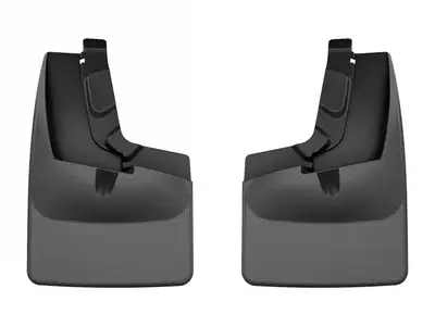 Weathertech Black No Drill MudFlaps Fits Ford Ranger 2021 - 2023