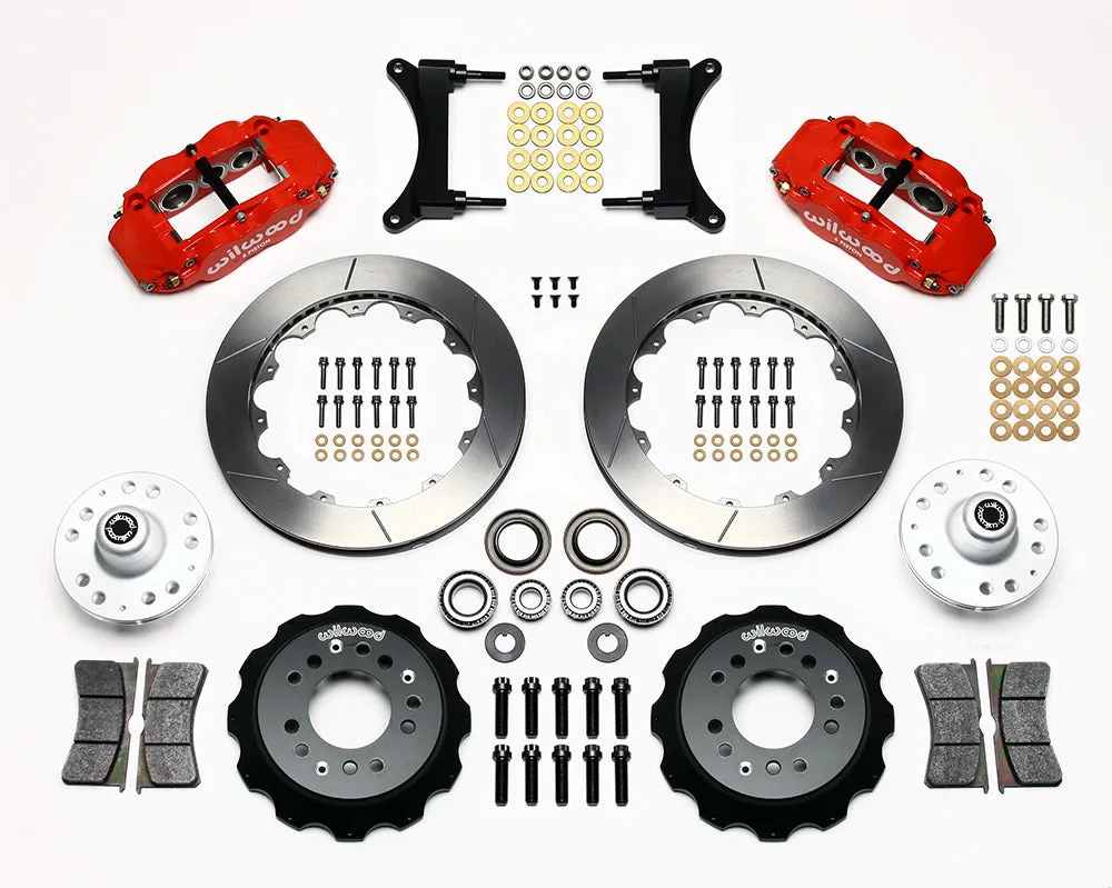 1978 - 2003 Buick, Chevrolet, GMC, Isuzu, Oldsmobile, Pontiac Forged Narrow Superlite 6R Big Brake Front Brake Kit (Hub) - 140-12298 product image