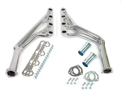 Patriot Exhaust Patriot Tri Y Header 64-70 Mustang 260-302W SBF 1 1/2-1 3/4" Primary 2 1/2" Collector Silver Ceramic Coated H8426-1