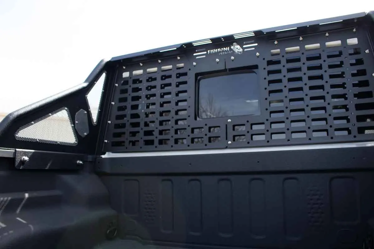 Fishbone Offroad Chase Rack & Molle Window Panel for 2020 & Up Jeep Gladiator FB21246 product image
