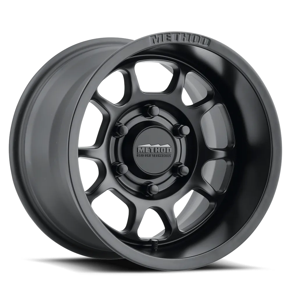 Method Race Wheels MR409 Bead Grip 15x7 5 2 38mm Offset 5x4.5 72mm Centerbore Matte Black