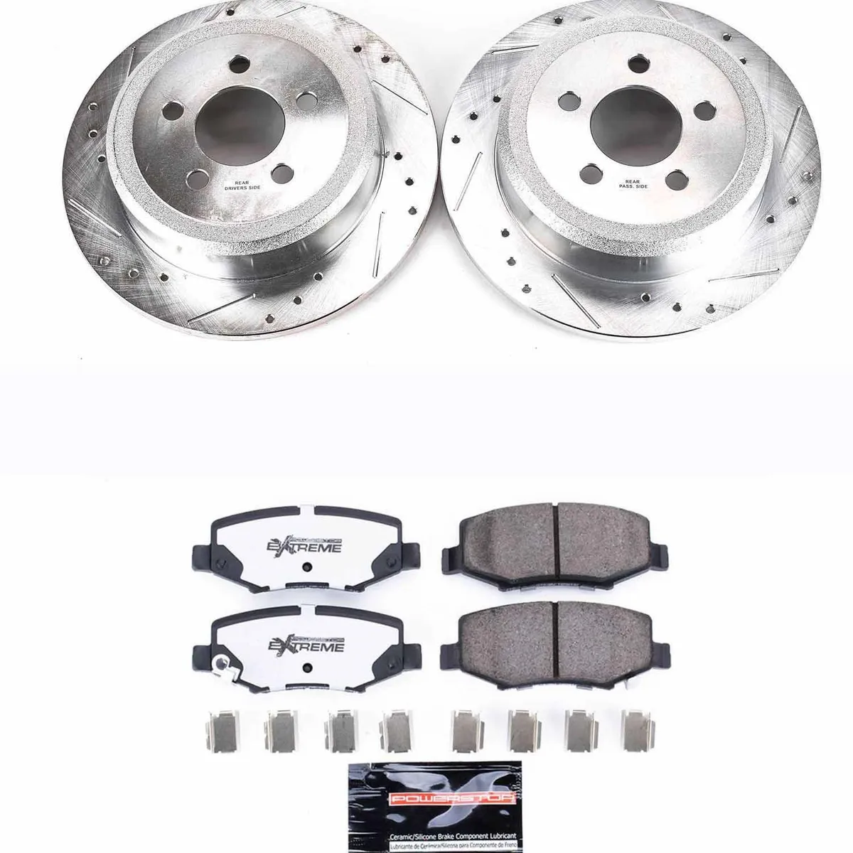 Z36 Truck/Tow Upgrade Kit: Drilled/Slotted Rotors; Carbon-Fiber Ceramic Pads W/Hardware product image