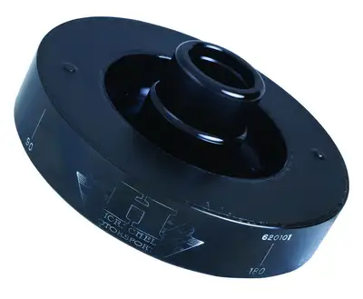 Fluidampr Pontiac 151 Cid 2.5 Liter Internal Balance Steel Black Zinc Finish O.D. 6-14 In. Performance Damper