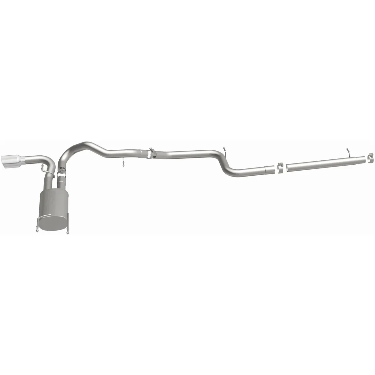 MagnaFlow 2010-2013 Mazda 3 2.0L Street Series Cat-Back Performance Exhaust System 15127 product image