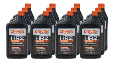 Driven Racing Oil HR2 10w30 Conventional Oil Case 12 x 1 Quart