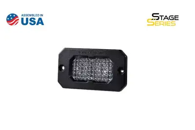 Diode Dynamics Diode Dynamics Ssc2 2in Sport Flush Mount LED Flood Pod, Rbl