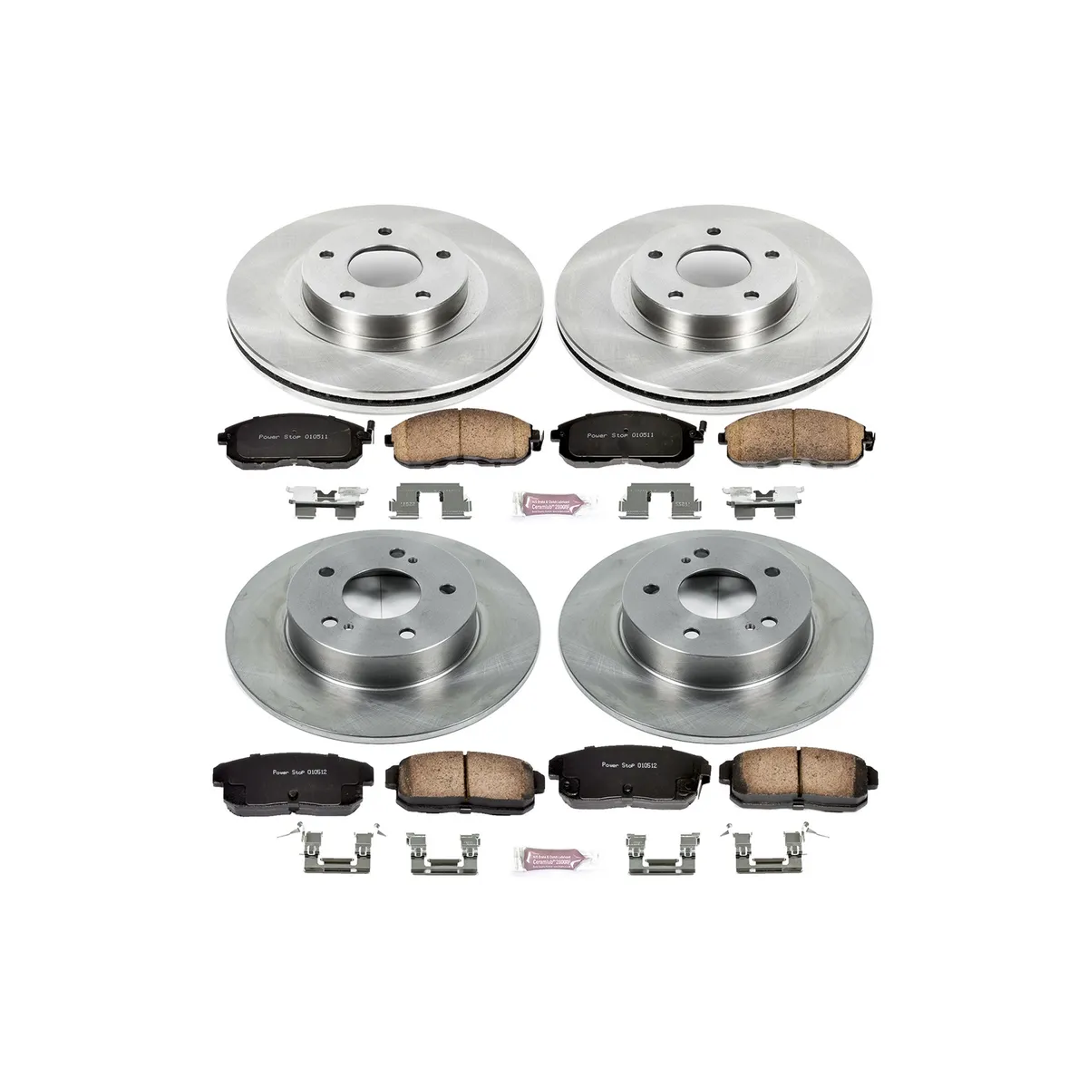 Autospecialty Brake Kit fr 2002-2004 Infiniti I35 2002-2003 Nissan Maxima product image