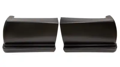 FiveStar Bumper Cover Rear Truck Black