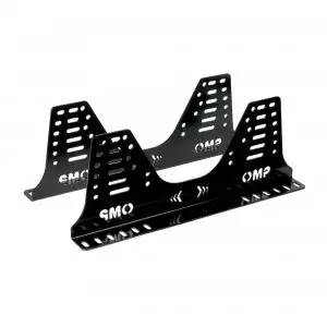 OMP Racing INC Seat Brackets Low Mount Steel Black
