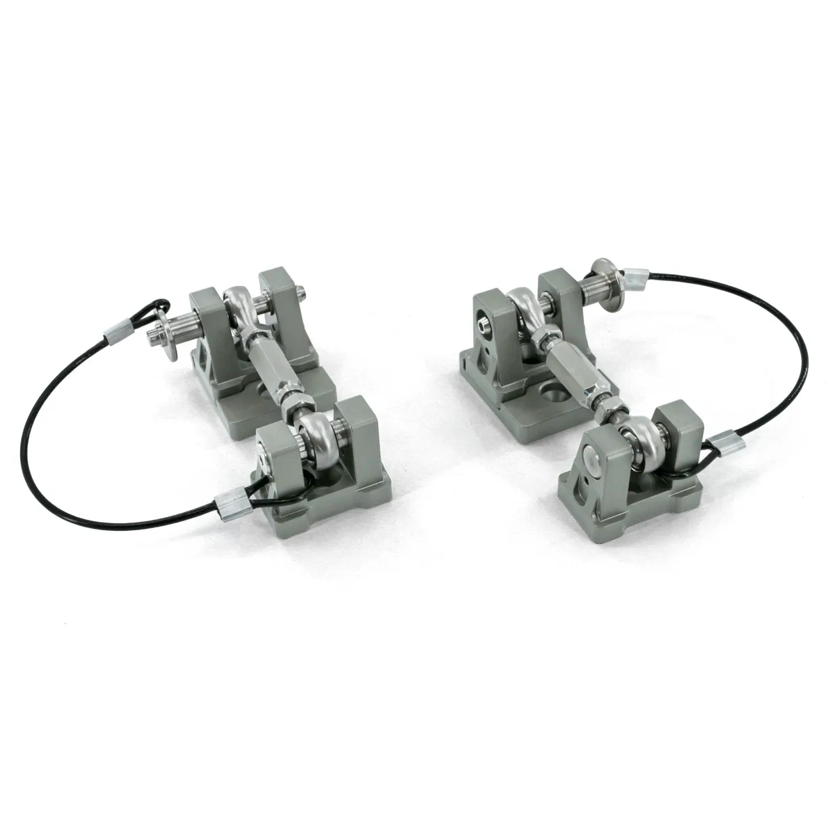 Combat Off Road Combat Off Road Billet Aluminum Hood Latch Set - Raw - JK/JL/JT