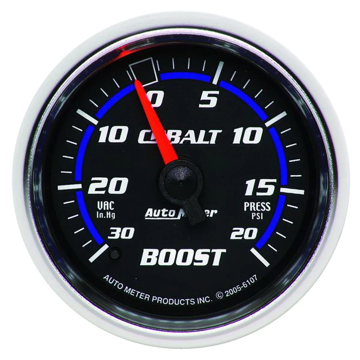 Gauge, Vac/Boost, 2 1/16", 30inHg-20psi, Mechanical, Cobalt product image