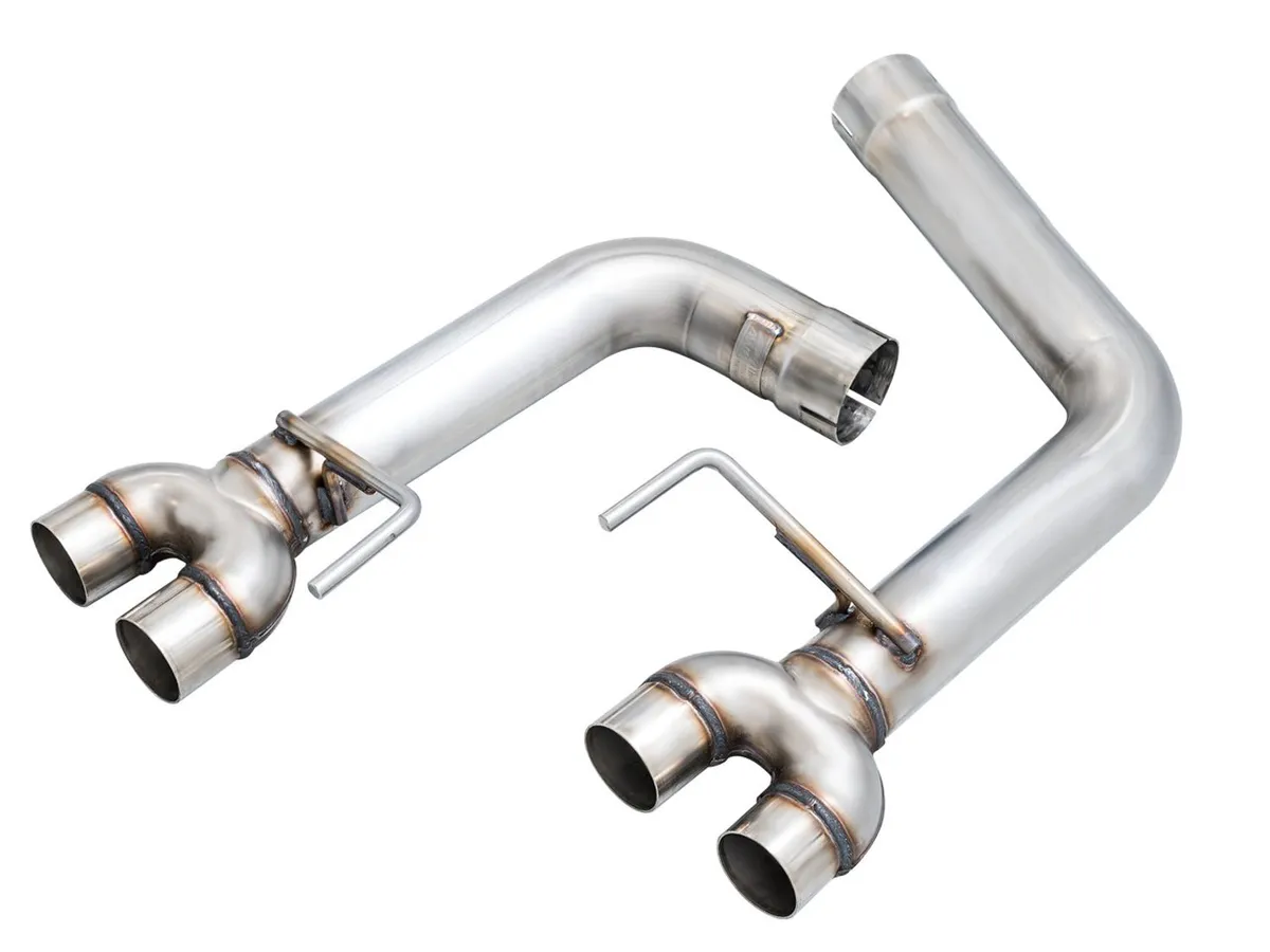 Awe Touring Edition Exhaust For va Sti / gv Wrx / gv Sti Sedan - Chrome Silver Quad Tips (102mm) product image
