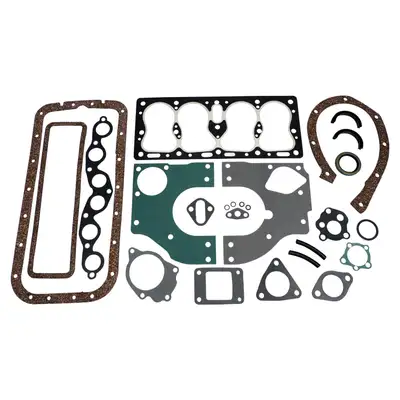 Crown Automotive Jeep Replacement Gasket Kit 1941-1945 MB w/ 4-134 L-Head Engine;1945-1949 CJ-2A w/ 4-134 L-Head Engine;1948-1953 CJ-3A w/ 4-134 L-Head Engine;1950-1952 M38 w/ 4-134 L-Head Engine;1947-1950 Pickup w/ 4-134 L-Head Engine;1948-1949 VJ Jeepster w/ 4-134 L-Head Engine;19