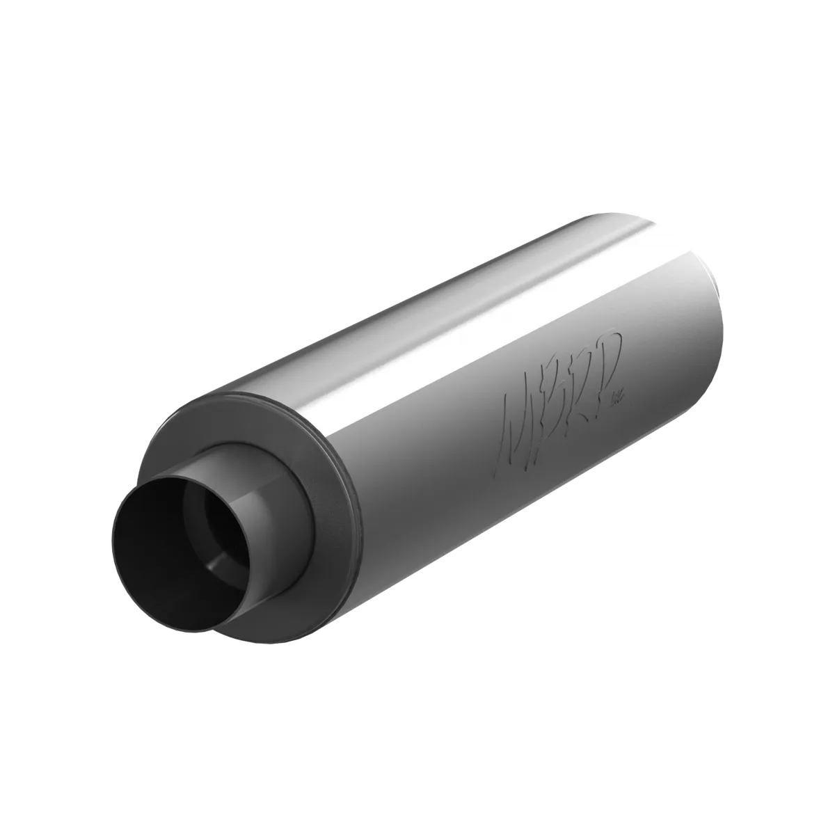 Garage Parts Installer Series Muffler; 5 in. Inlet/Outlet Diameter; 5 in. x 24 in. Body; 31 in. Overall Length; Single; Aluminum; product image