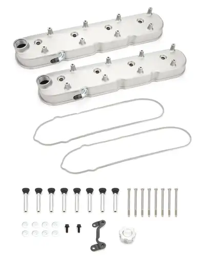 Specialty Products Company / SPC Performance Valve Covers GM LS Tall Center Bolt Alum.