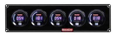 Quickcar Racing Products Digital 4-1 Gauge Panel OP/WT/FP100/WP