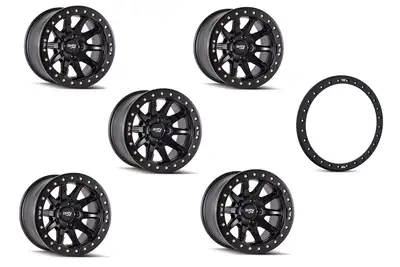 DIRTY LIFE Dirty Life Dual-Tek 9303 Series Beadlock Capable Wheels Package - JT/JL/JK