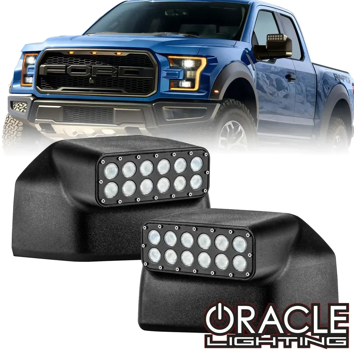 ORACLE Lighting 2015-2020 Ford F-150 LED Off-Road Side Mirrors product image