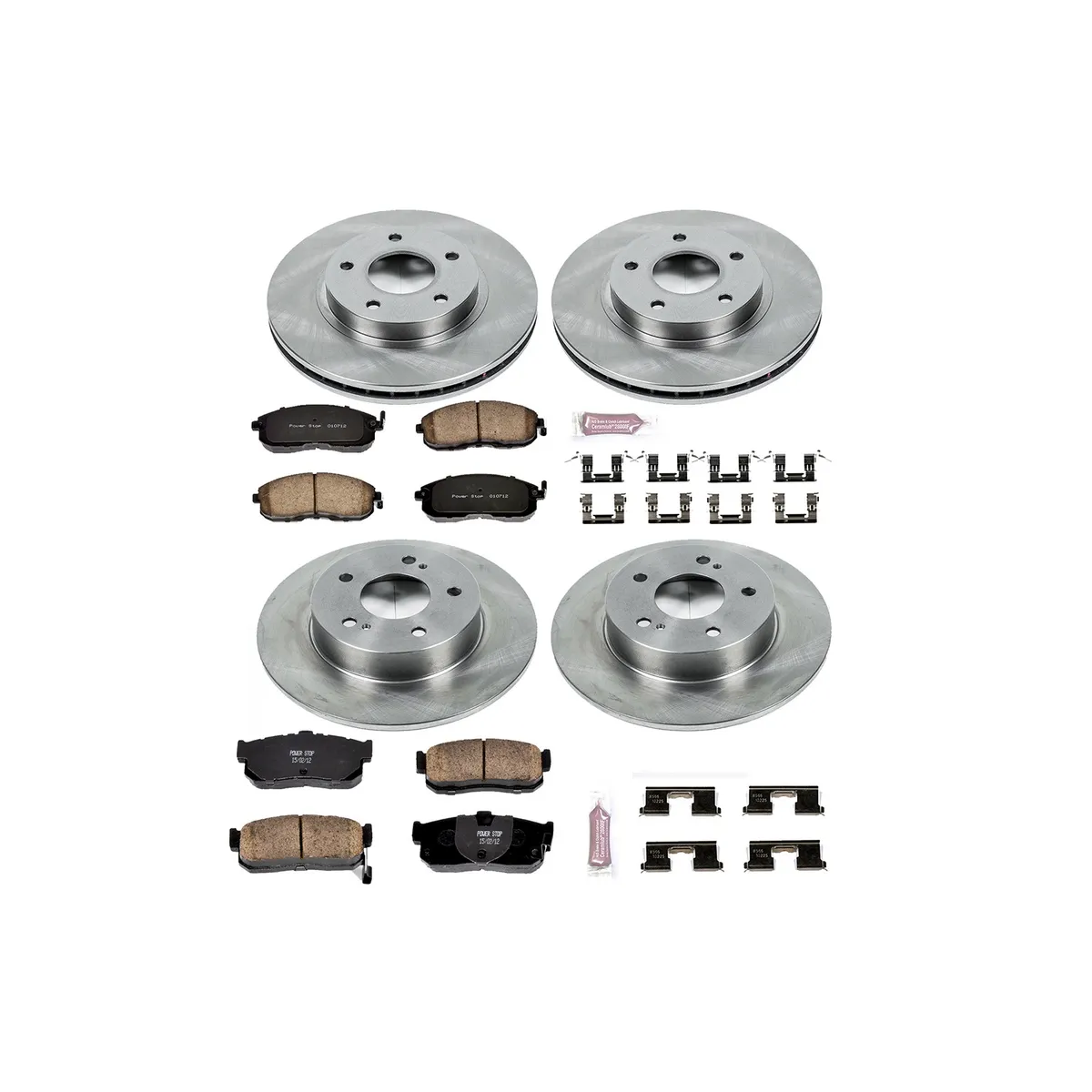 Z17 Direct Replacement Kit: Rotors; Ceramic Pads W/Hardware product image