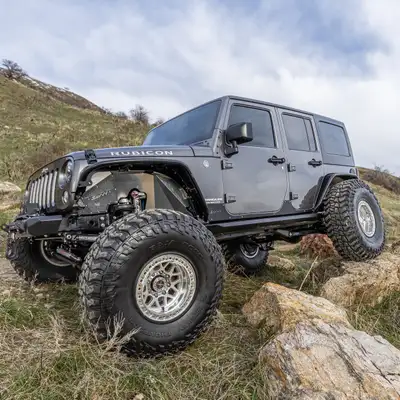 Savvy Off-Road 0718 Wrangler Rocker Trim Kit Raw