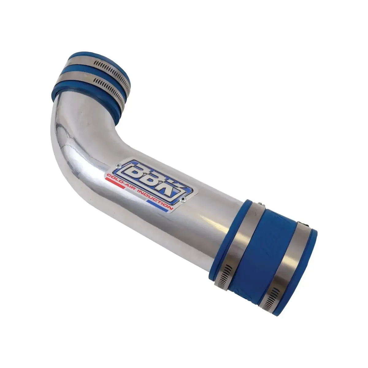 Ford Mustang 5.0 Cold Air Intake Kit Non Fender well Powder Coated Chrome 86-93 product image