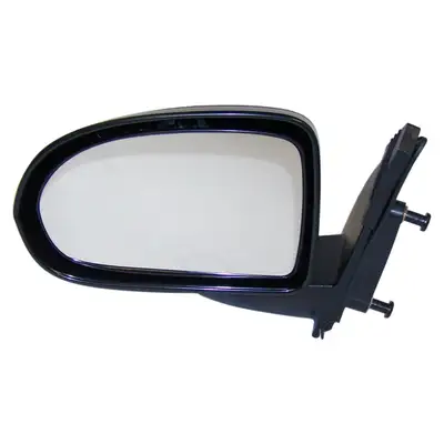 Crown Automotive Jeep Replacement Crown Automotive Jeep Replacement 5115041AF Left Manual, Manual Folding Mirror for 2007-2017 Jeep MK Compass, Black