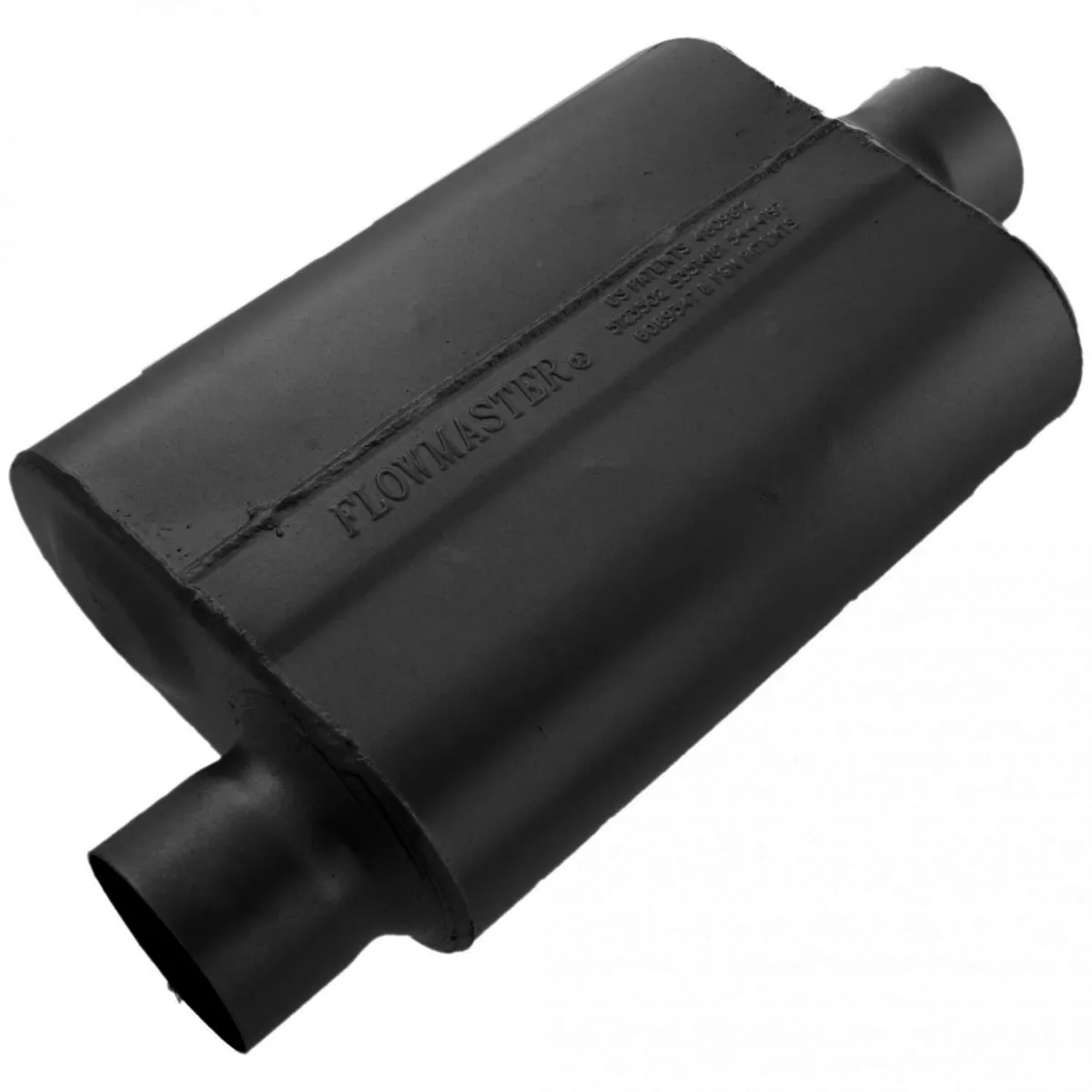 Flowmaster 40 Series Muffler 3.00in IN (O) / OUT (C): ea 16 Gauge Aluminized Steel