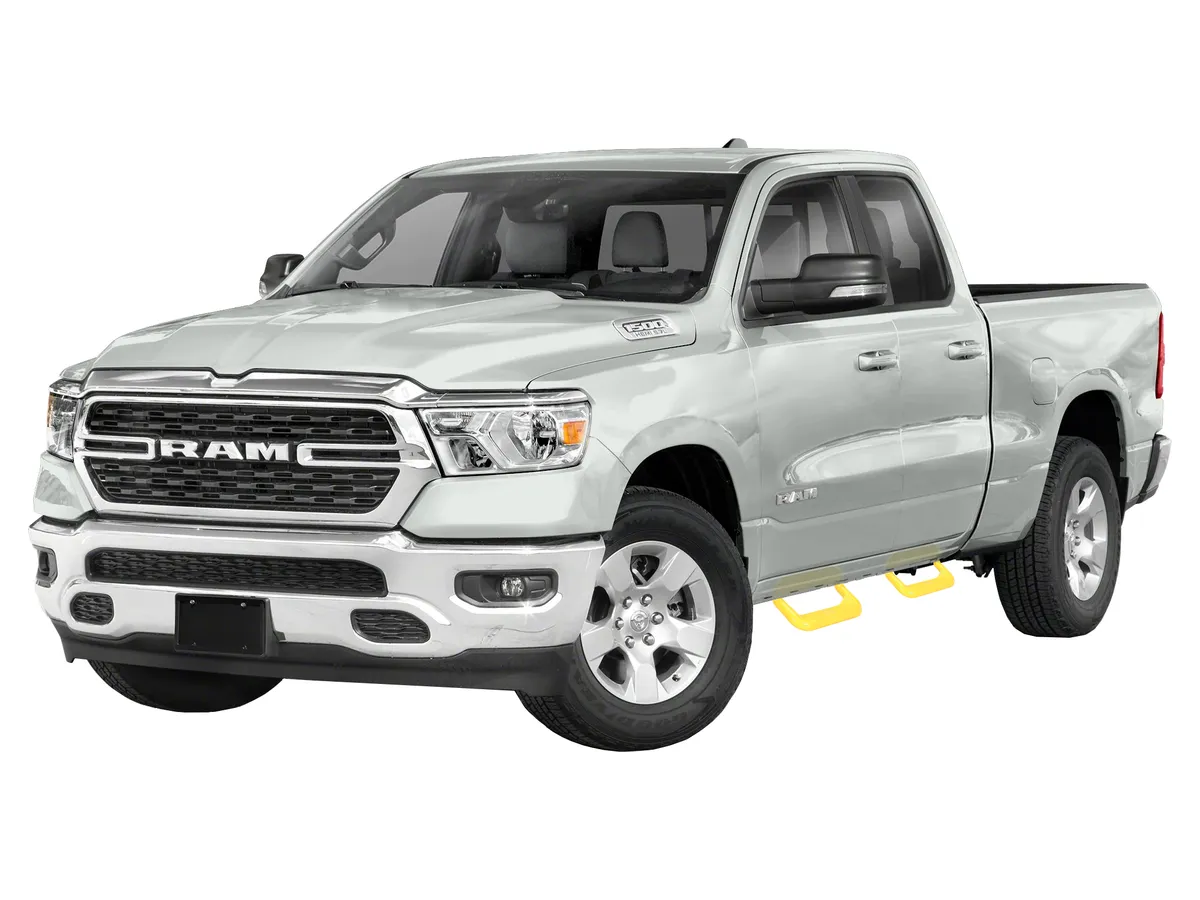 Super Hoop Xp7 Safety Yellow Powder Coat Pair Multiple Vheicle Applications product image