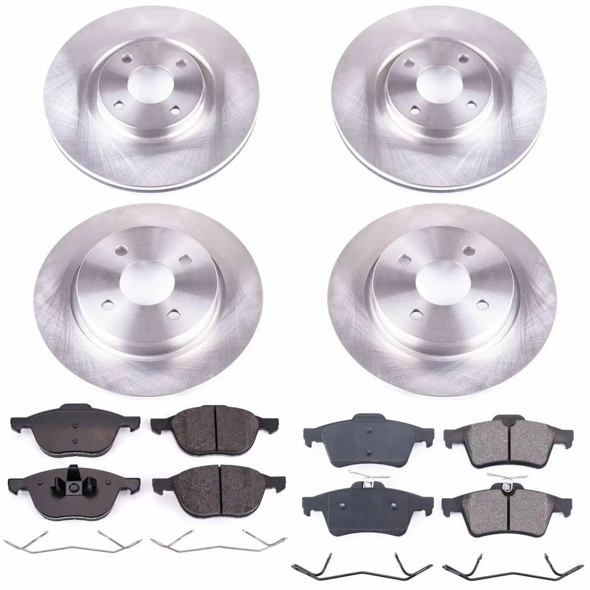 Z17 Direct Replacement Kit: Rotors; Ceramic Pads W/Hardware product image
