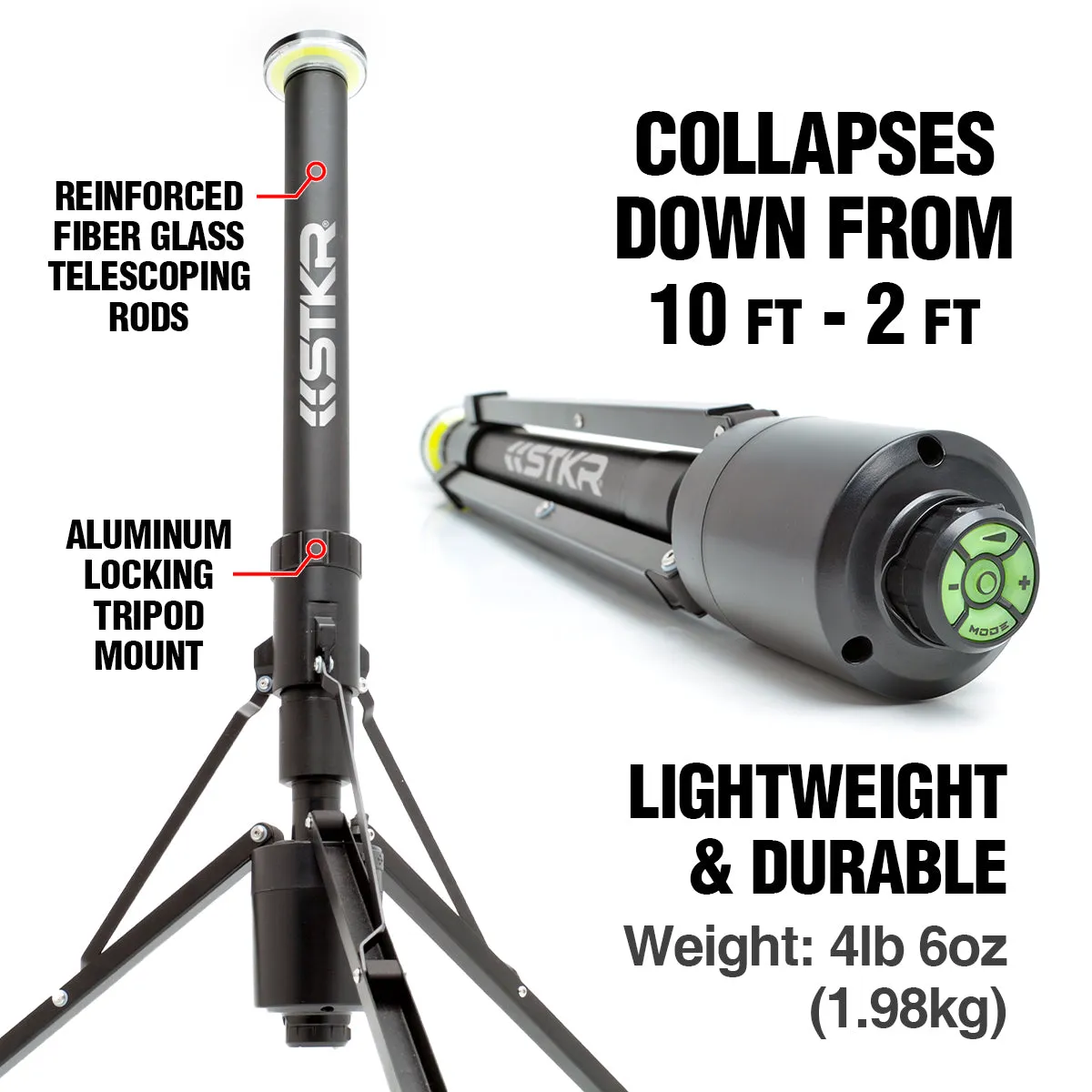 FLi-OVERLANDER 10' Telescoping Light with Wireless Remote product image