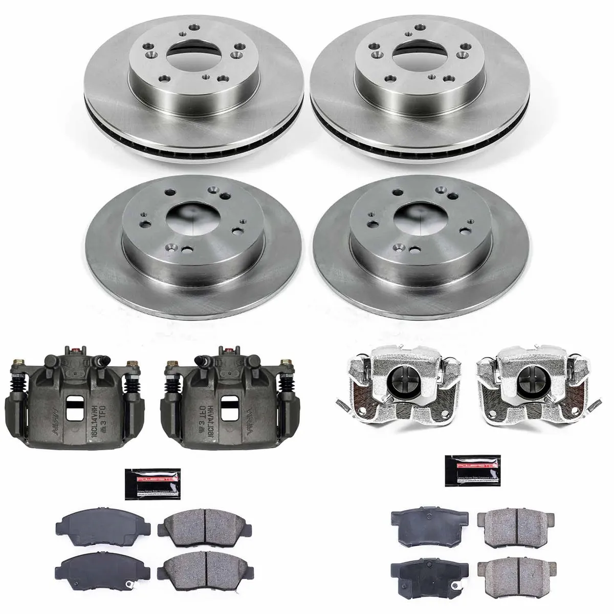 Z17 Direct Replacement Kit: Rotors; Ceramic Pads; Calipers product image