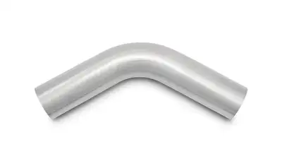 Vibrant Performance 60 Degree Stainless Steel Bend; 2.25 in. Tube OD; 3.375 in. Centerline Radius; 6 in. Leg Length From Tangent;