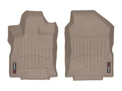 Weathertech FloorLiner™ DigitalFit®; Tan; Front;