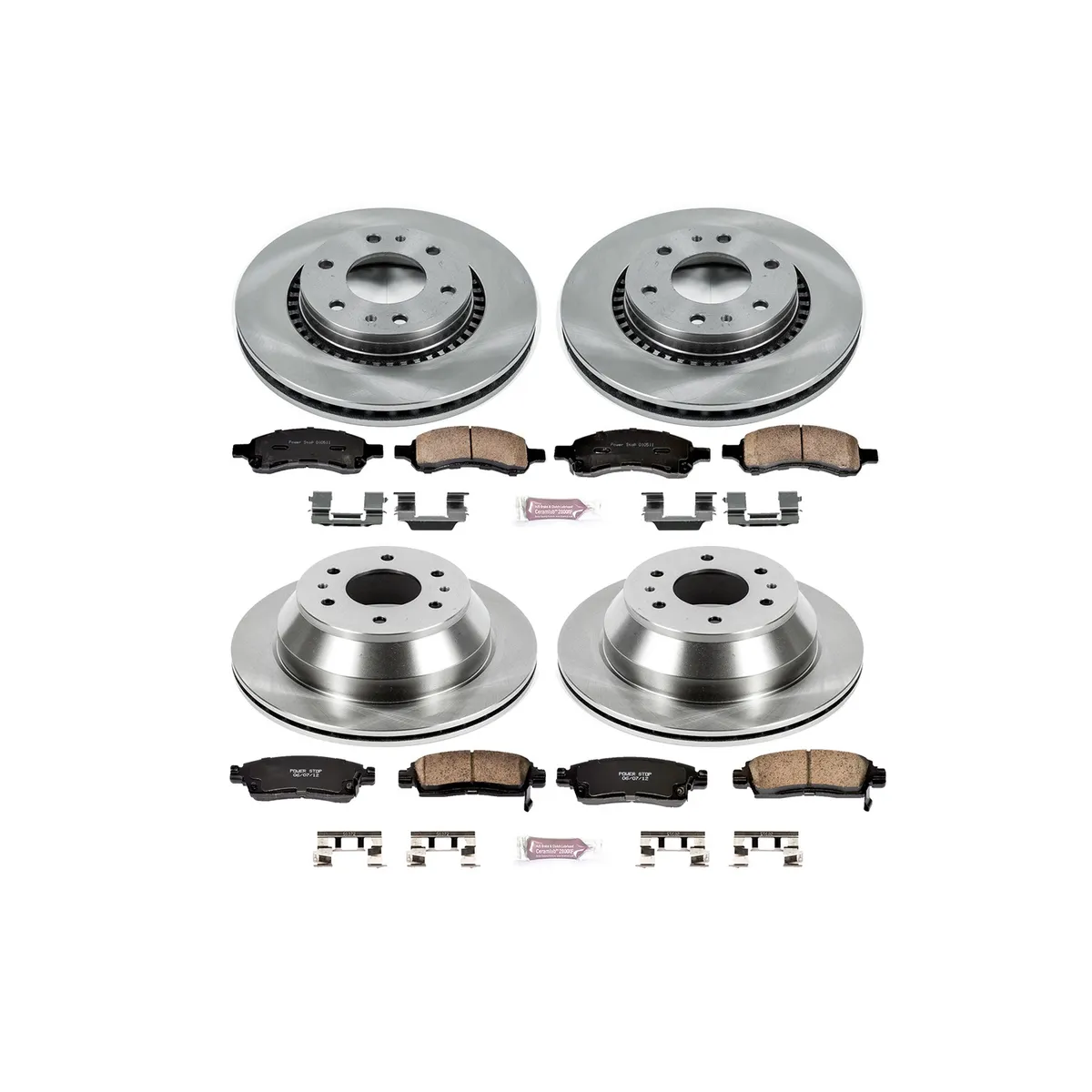 Autospecialty Brake Kit fr 2006-2007 Buick Rainier 2006-2009 Chevy Trailblazer 2006-2009 Gmc Envoy product image
