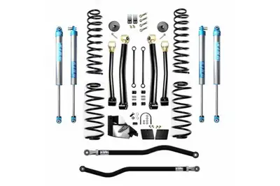 EVO Manufacturing EVO Manufacturing HD 4.5in Enforcer Stage 3 PLUS Lift Kit w/ King 2.0 Shocks - JL