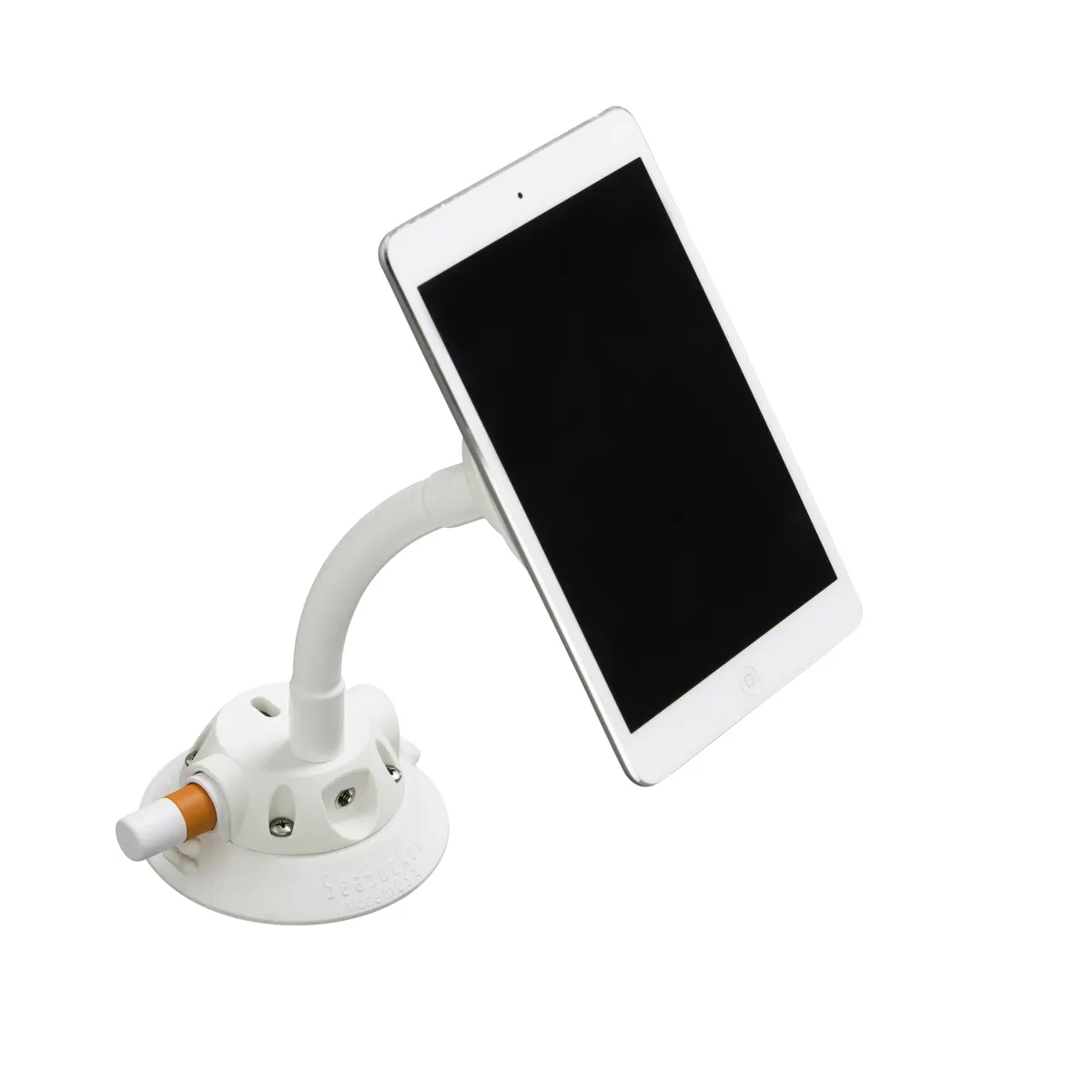 Naked 7in Flex Mount W/(2) 4.5in Vacuum Mounts White product image