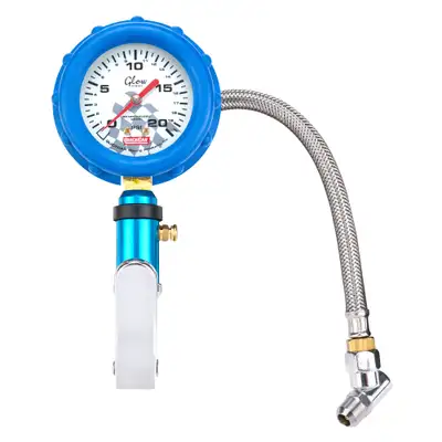 Quickcar Racing Products Tire Inflator 0-20psi Glow