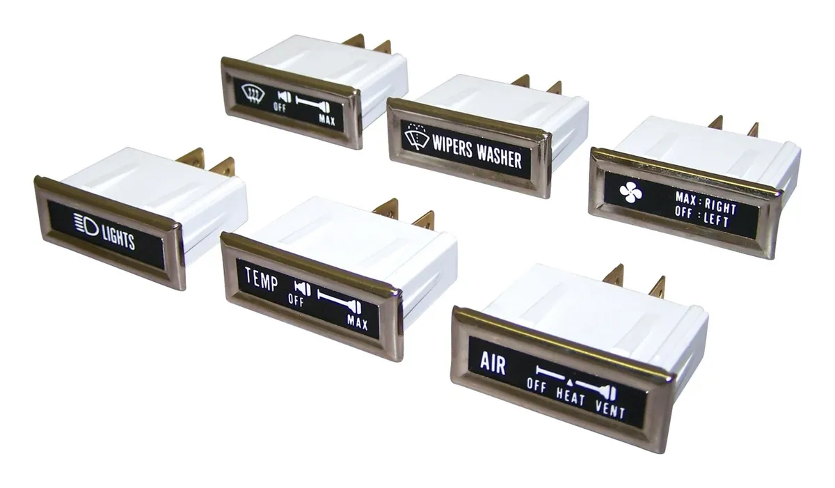 Crown Automotive Dash Board Lamp Kit - CJ 1976-86 product image