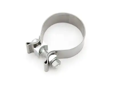 Pypes Performance exhaust Exhaust Muffler Band Clamp 3 in x 1 in Natural 304 Stainless Steel Pypes Exhaust