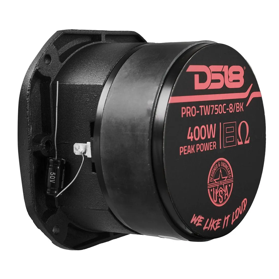4" Super Bullet Tweeter with 1.5" Titanium Voice Coil and Oversized Ferrite Magnet 200 Watts 8-Ohm product image
