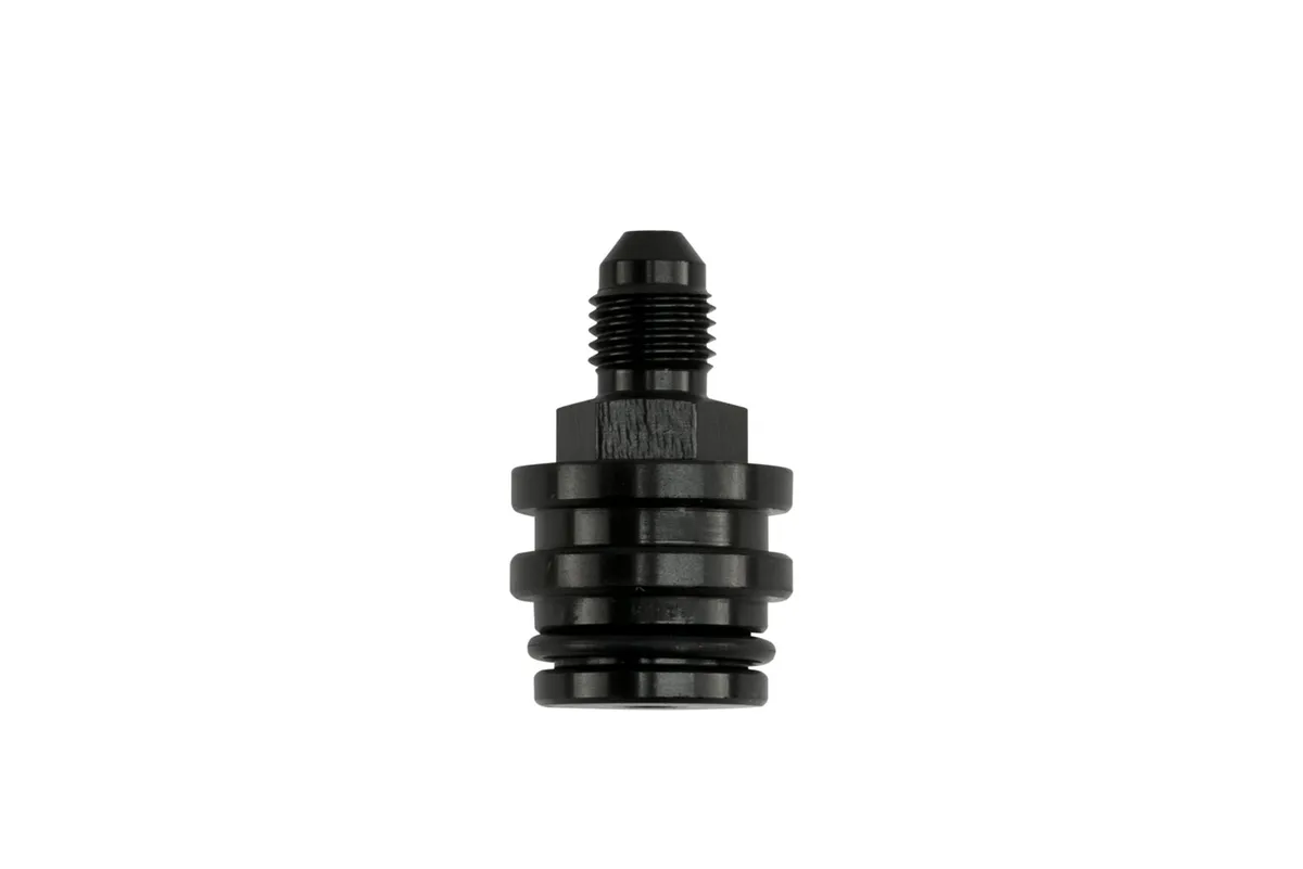 Turbosmart Oil Cap - -4AN Centre - Black