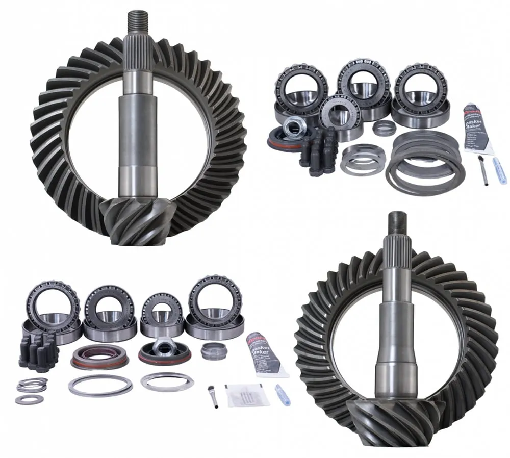 Revolution Gear & Axle Ford F-250 and F-350 1993-2010 Gear Package 10.25D60Rev-Thick Front and Rear 4.56 gears and Koyo Master install kits