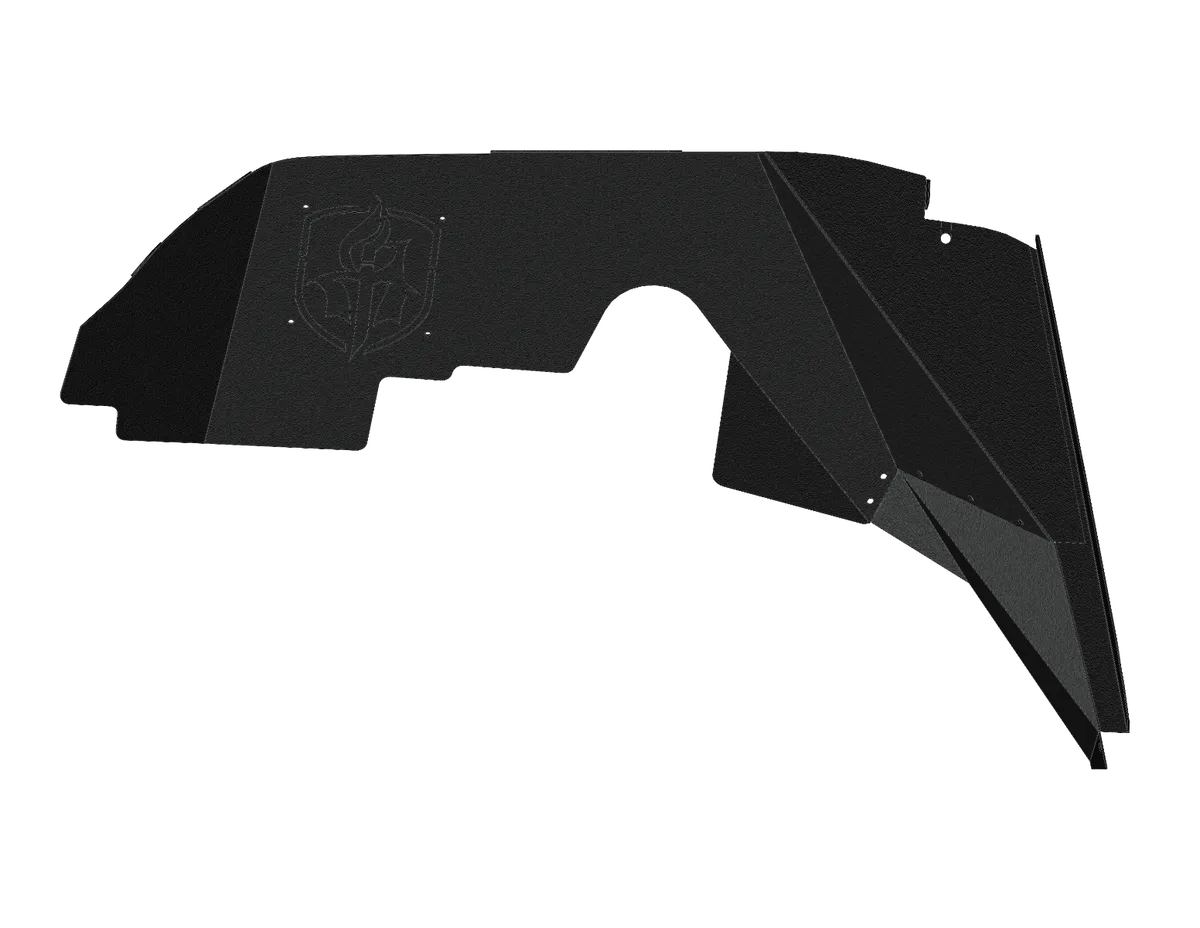 Road Armor 1824 Wrangler/20c Gladiator Stealth Front Fender Liners Texture Black