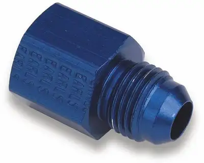Earl's Performance Female 16mmx1.5 to -6an Male EFI Fitting