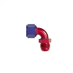 XRP #10 90 Deg Fem Swivel to Male Flare Adapter