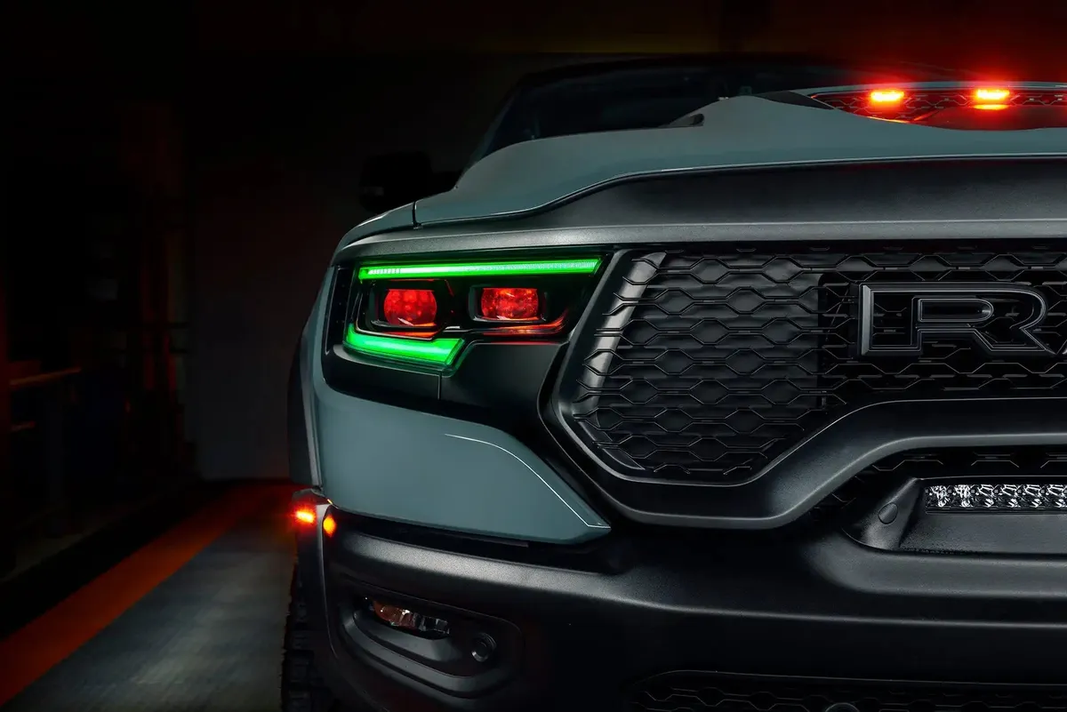 Oracle Lighting 2019-2021 RAM 1500 Colorshift RGB Headlight Demon Eye Kit - LED Projector Headlights product image