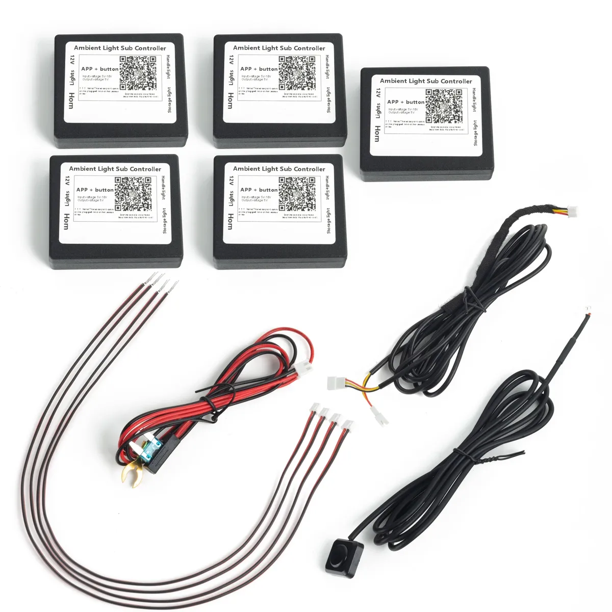 Oracle Lighting Dynamic ColorSHIFT 18 Piece Universal Full LED Interior Dash Board Kit 4240-332 product image