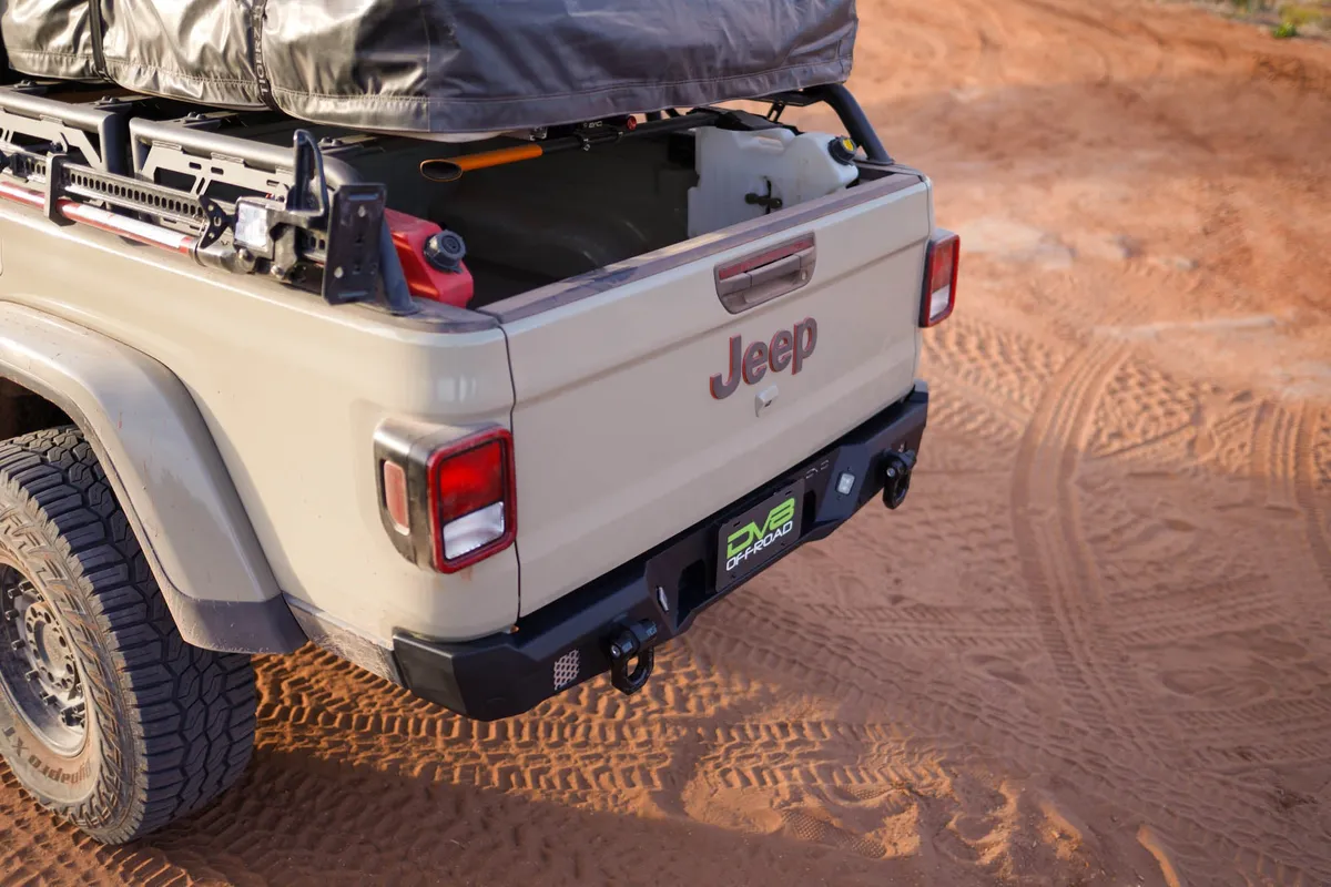 2023 Gladiator Mto Series Rear Bumper Black product image